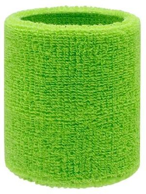 Uplift Essentials Premium Moisture Wicking Cotton Athletic Wrist Sweatbands light Green