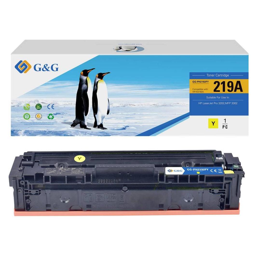 G&G Toner kompatibel mit HP 219A gelb (Y) (21735)