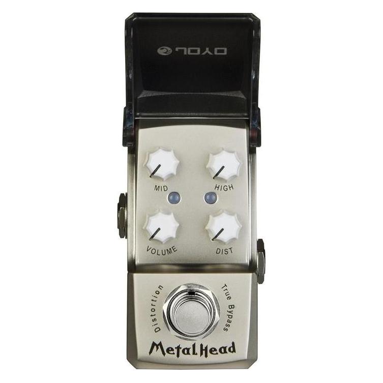 Yoyo Joyo JF-315 Metal Head Distortion-Pedal - Mini-Gitarreneffekt - True Bypass - EQ-Regler (Gitarre) (JJF315)