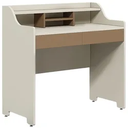 Carmen CORON Schreibtisch 100 x 50 cm – Cappuccino