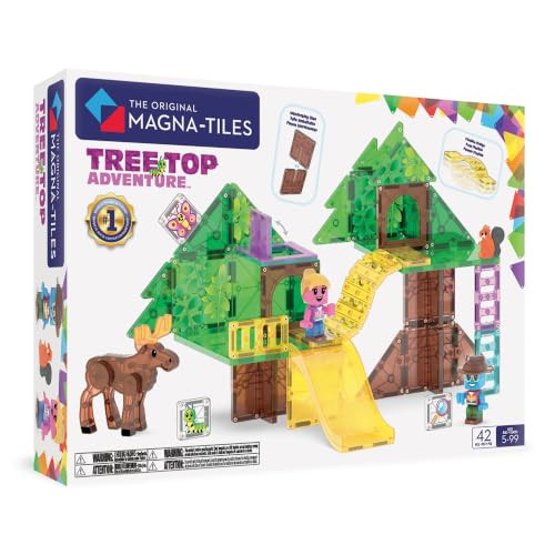 Magna-Tiles Treetop Adventure 42-delige magnetische bouwset