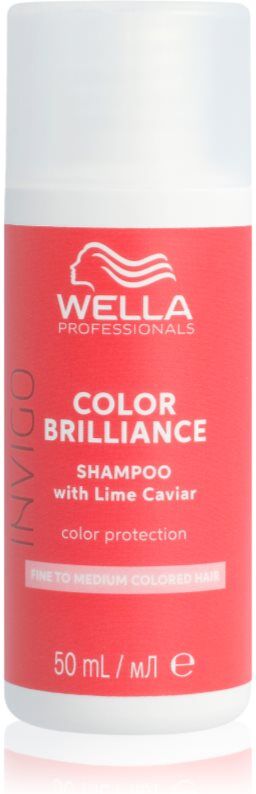 Wella Professionals Invigo Color Brilliance shampoing pour cheveux normaux à fins protection de couleur 50 ml
