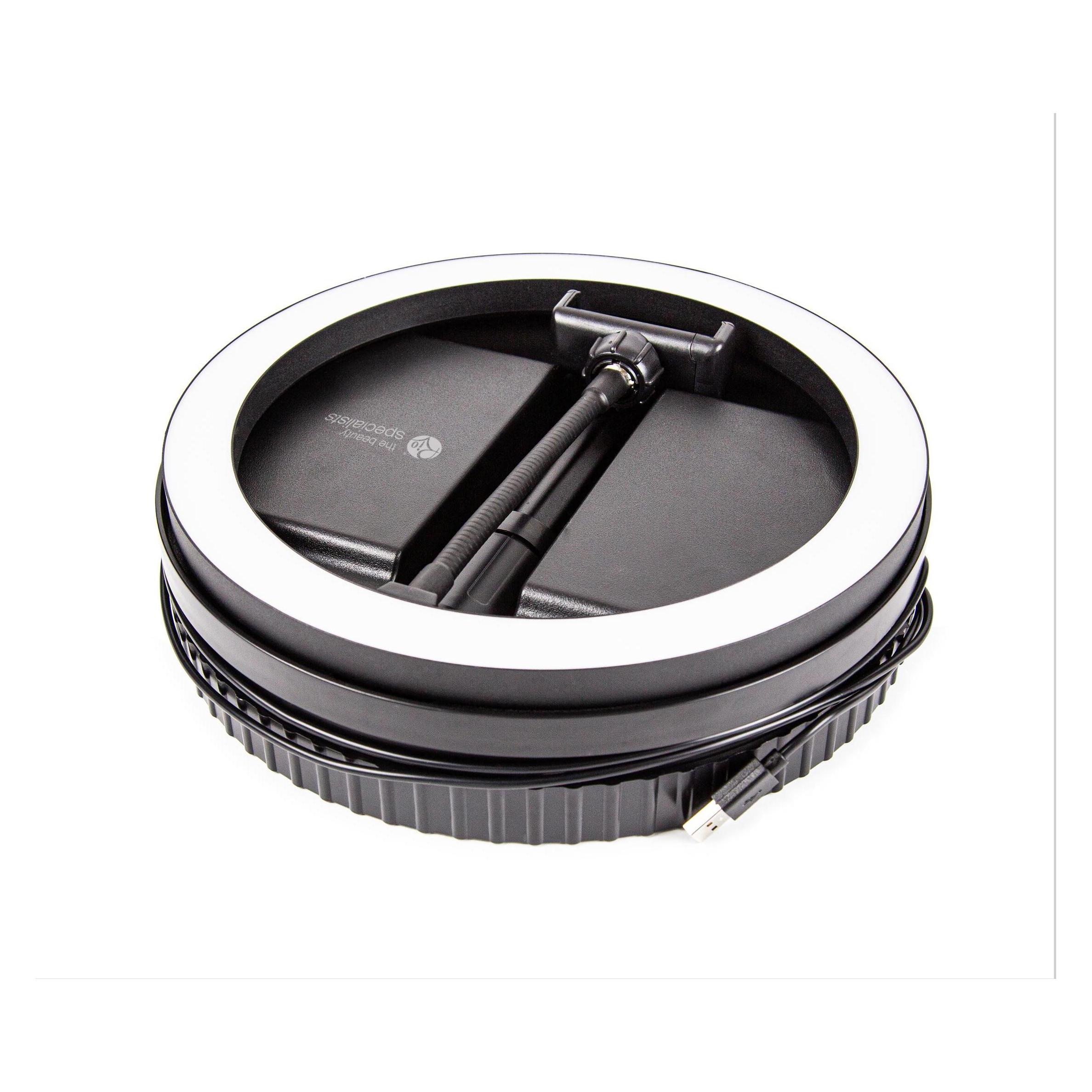 Rio Dimmbares LED-Ringlicht Make-up & Vlogging RL10 Ø 26.5 cm (Ringlicht) (RL10)