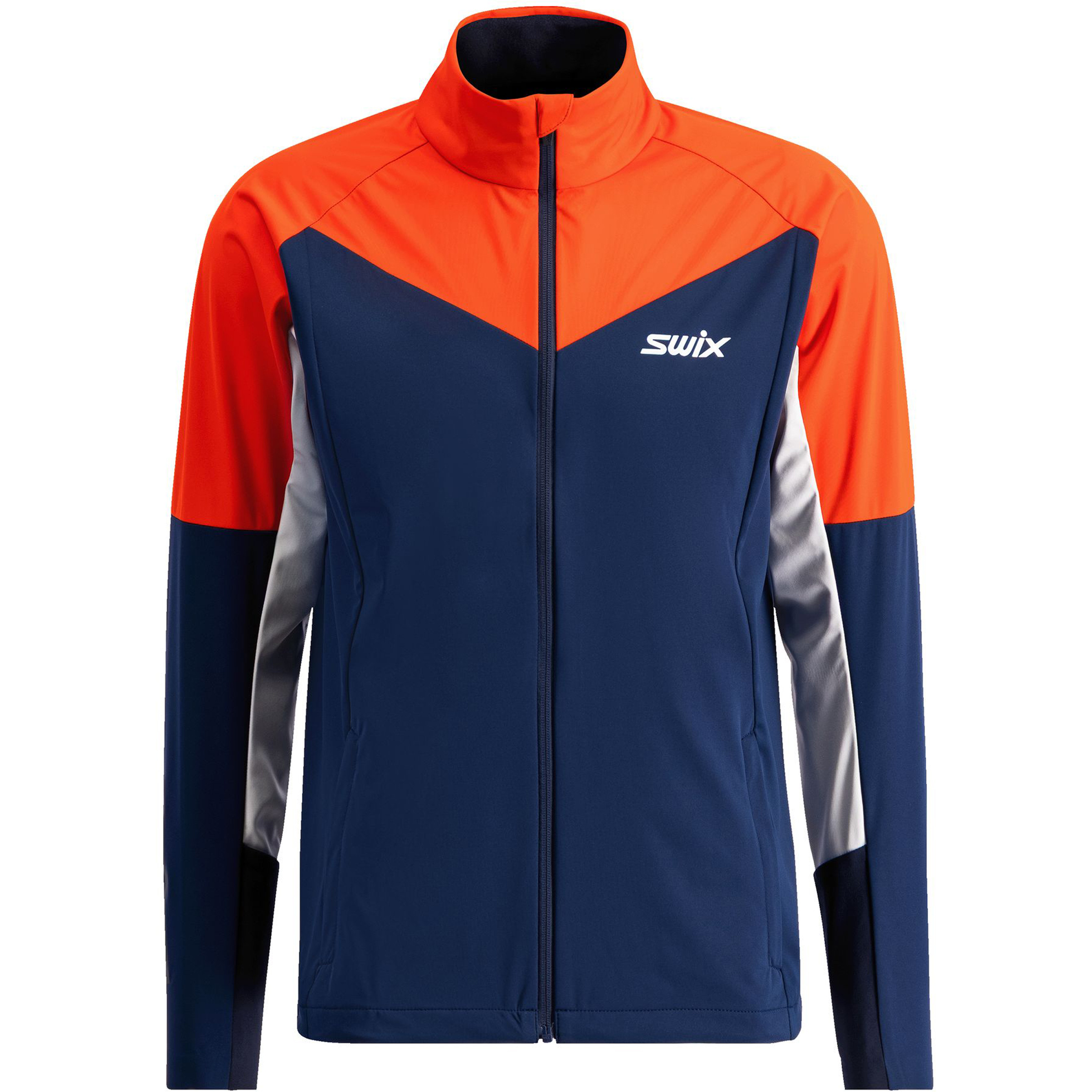 Swix Nordic XC Herren Softshelljacke blau Größe XL Lifestyle Wasserabweisend