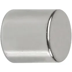 MAUL Neodym Magnete 8x8 mm, 50er-Pack silber, 0.8 cm