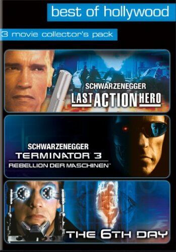 Arnold Schwarzenegger - Last Action Hero/Terminator 3 - Rebellion der Maschinen/6th Day - Best of Hollywood (3 DVDs) - Preis vom 12.10.2026 11:37:12 h
