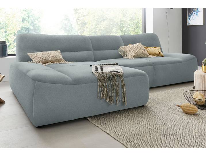 Ecksofa, Mint, 288x175 cm, Struktur, Recamiere Links, Modern, Domo-collection