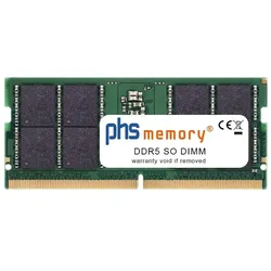 PHS-memory RAM passend für Ugreen NASync DXP8800 Plus (1 x 16GB), RAM Modellspezifisch
