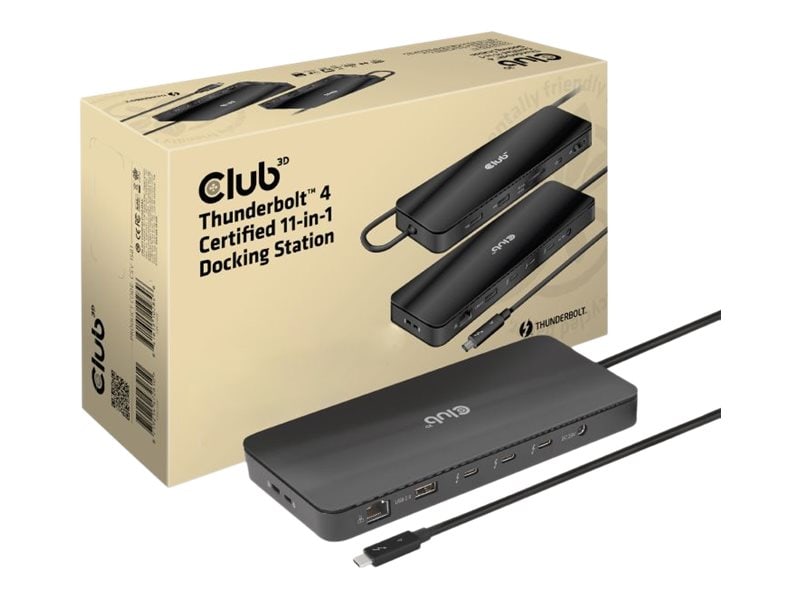 Club3D Club 3D Thunderbolt 4 Zertifizierte 11-in-1-Docking-Station CSV-1581
