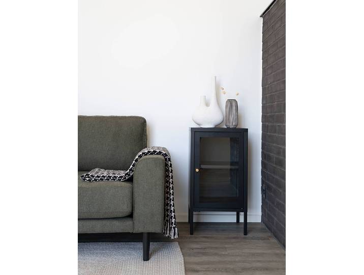 Vitrine Dalby 38 x 70 x 38cm Noir/Noir