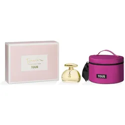 Tous, Beauty Geschenkset, Touch Original Gold Set Eau de Toilette 100ml + Vanity Case (Parfum Set)