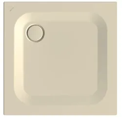 Bette quadrat Duschwanne „BetteUltra“ 850 × 850 mm ohne Oberflächenbeschichtung, ohne Oberflächenveredelung, ohne Wannenträger, in Jasmin