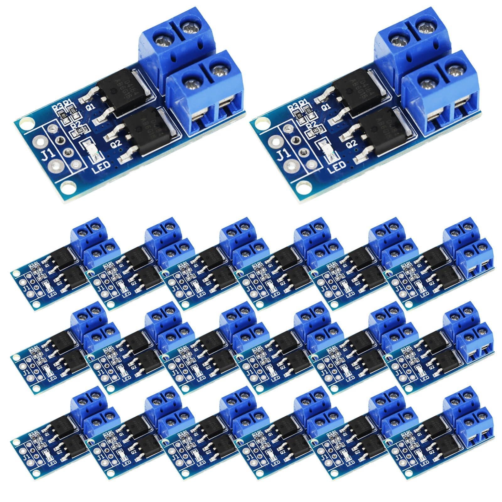 20 stuks MOSFET Drivermodule 5V-36V 15A Lustrens