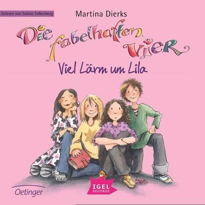 Die fabelhaften Vier 1. Viel Lärm um Lila - Martina Dierks, Download, 9783731398882