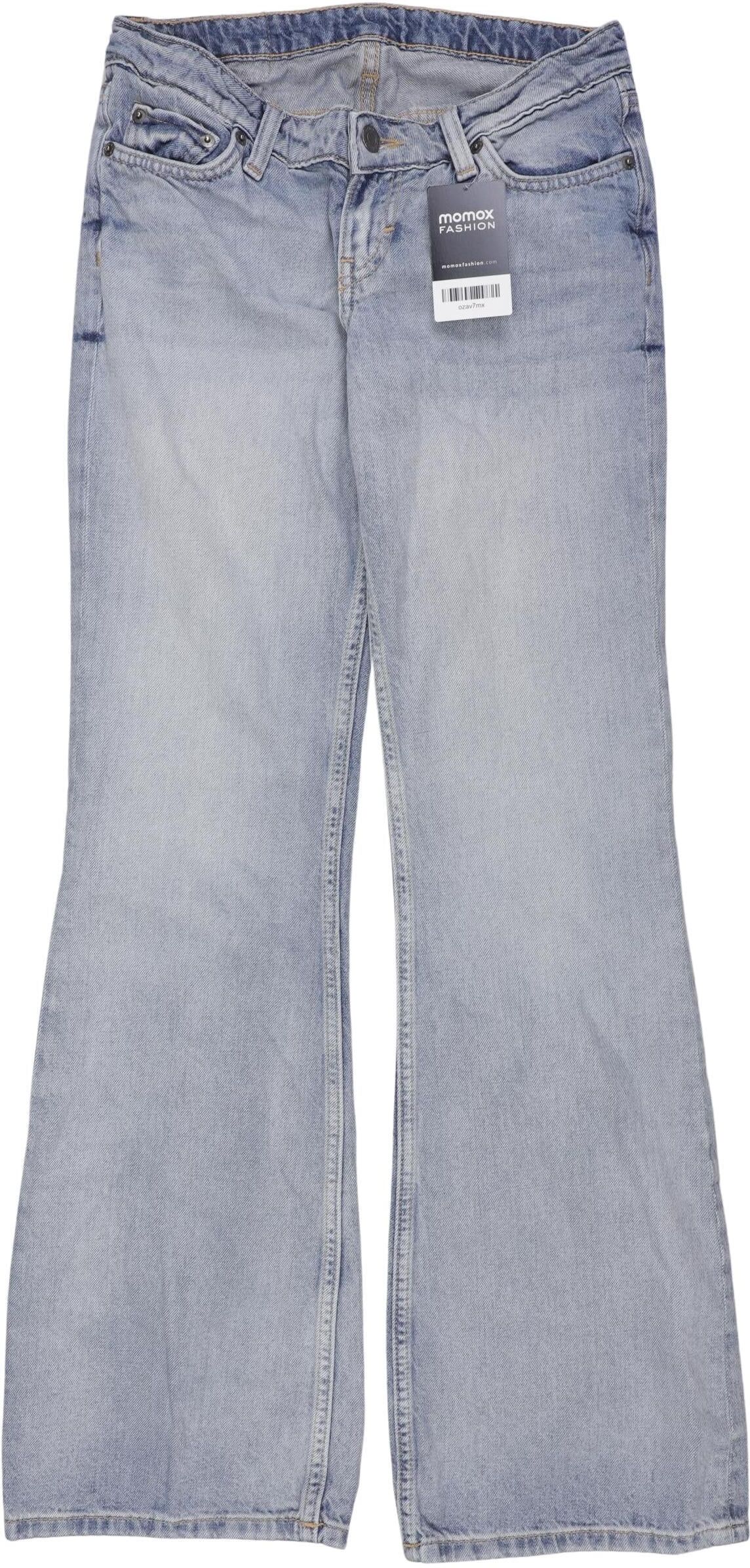 Weekday Damen Jeans, Hellblau, Gr. W25, Baumwolle - Second Hand