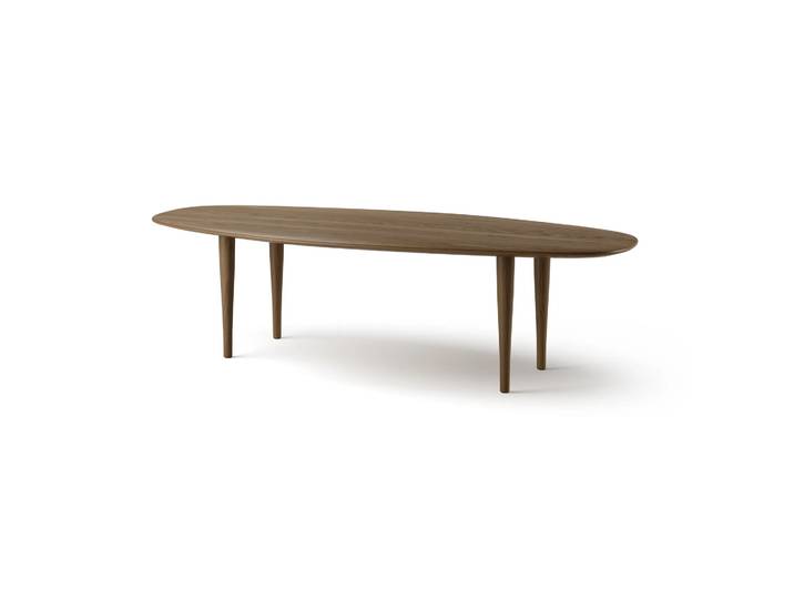 Brdr. Krüger Table basse Jari 58x130 cm Chêne huilé fumé