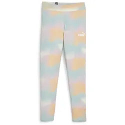 PUMA Essentials+ Summer Daze Print Leggings Mädchen 45 - peach fizz 176