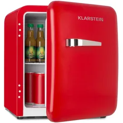 Audrey Mini Retro-Kühlschrank 48l 2 Ebenen Rot 48 Liter
