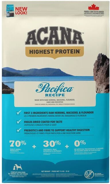 Acana Ração Para Cães Pacifica 11,4 Kg