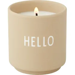 Design Letters Hello Duftkerze