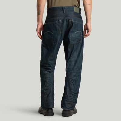 Loose-fit-Jeans G-STAR "G-Star Arc 3D Loose", Herren, Gr. 36, Länge 34, blau (neo raw denim), Denim/Jeans, Obermaterial: 100% Baumwolle, loose fit lang, Jeans, aus Baumwoll-Denim, 5-Pocket-Stil