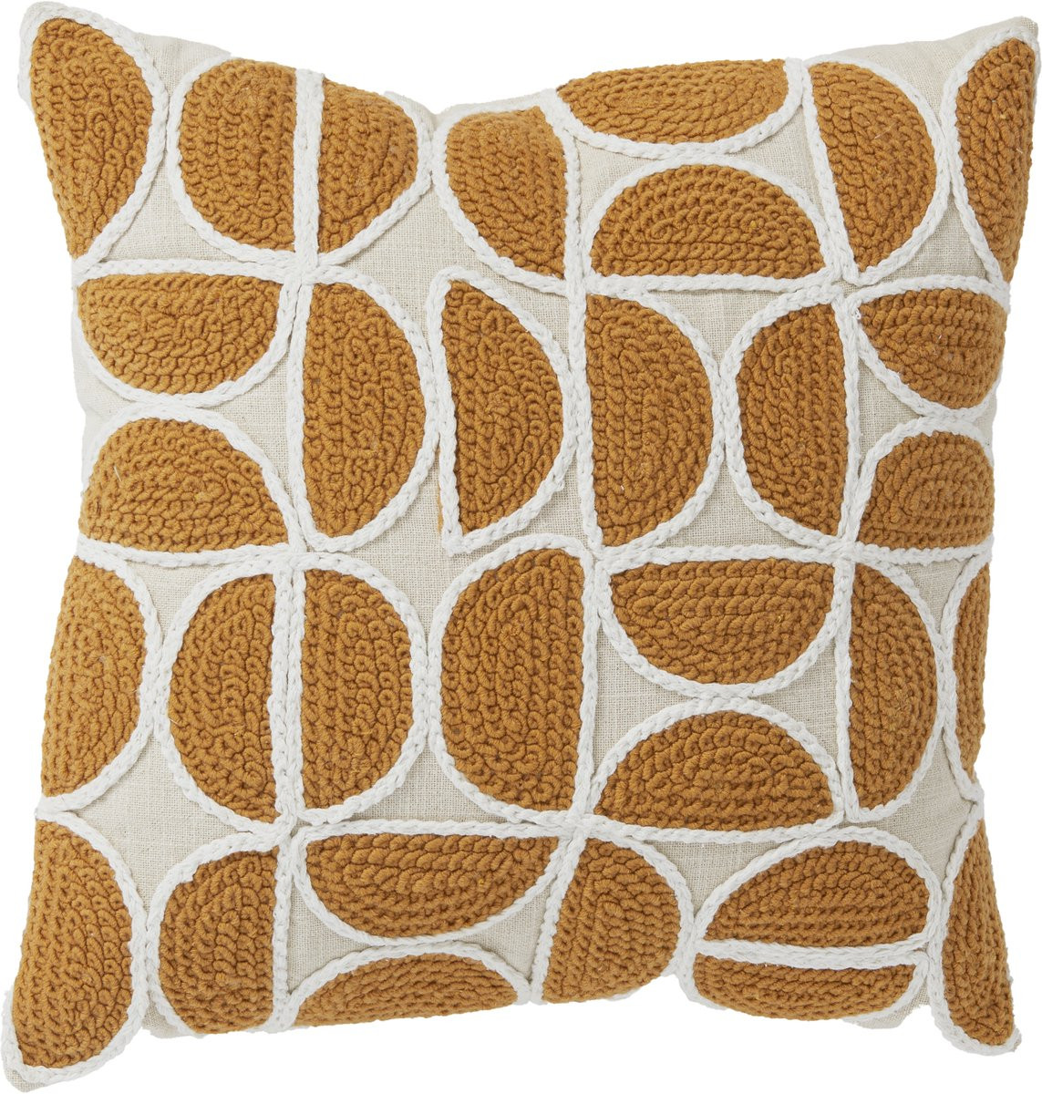Light & Living Kussen CASCO Geel 45 x 45 cm