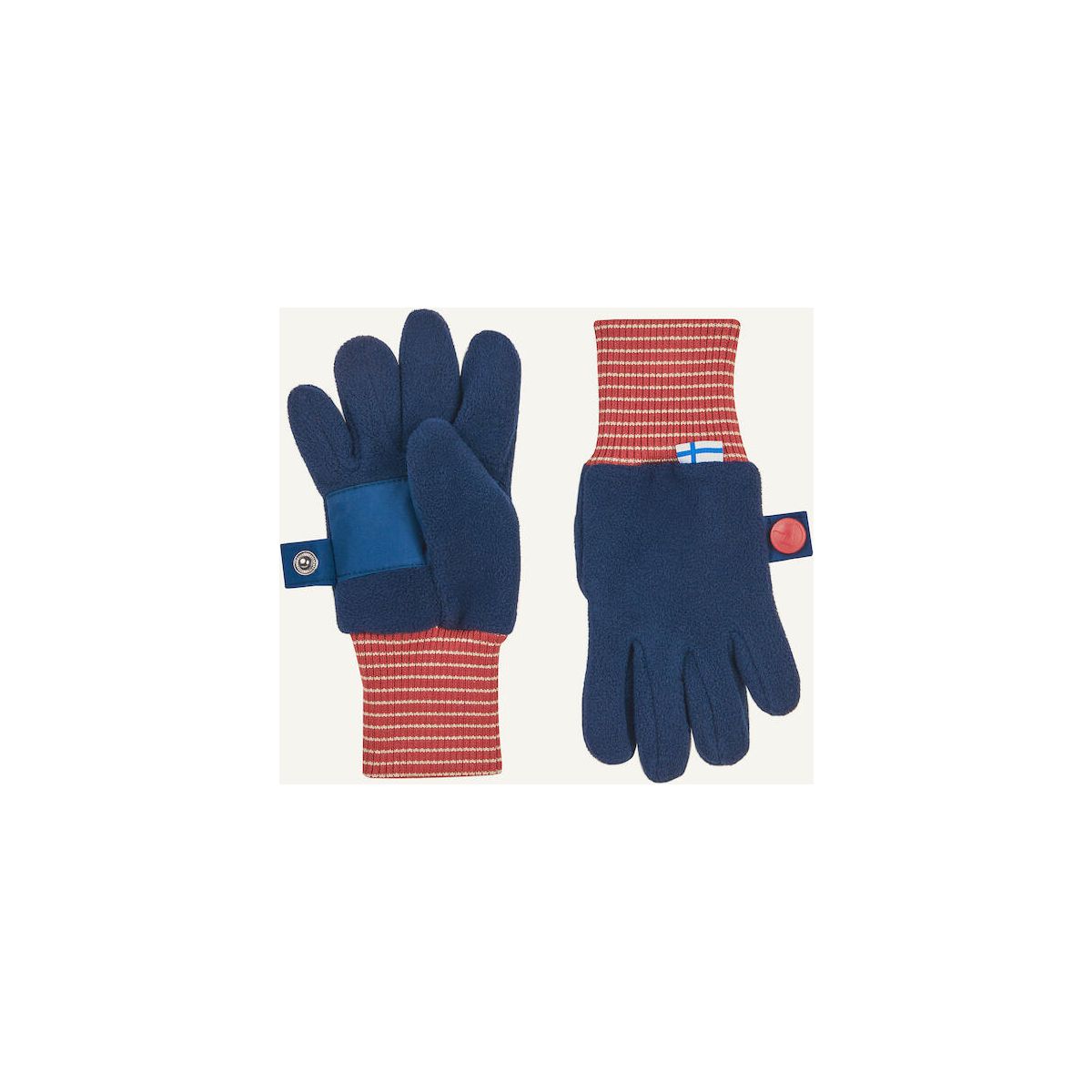 Finkid Sormikas navy/red (100200) XL 1632025-100200-XL