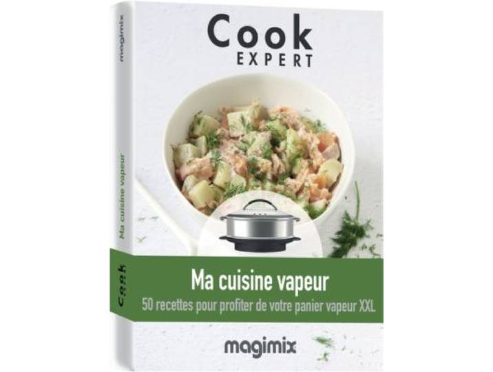 Magimix - Livre De Cuisine Ma Cuisine Vapeur Cook Expert
