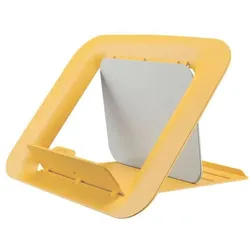 Leitz Höhenverstellbarer Laptopständer »Ergo Cosy« gelb, 25.8x4.5x24.7 cm