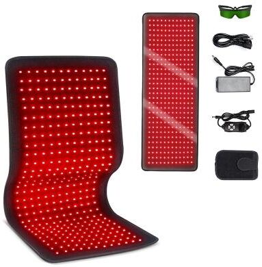 Youfap Market Red & Infrared Therapy Belt, Wearable Heating Pad For Face, Body, And Muscle Relief us Plug