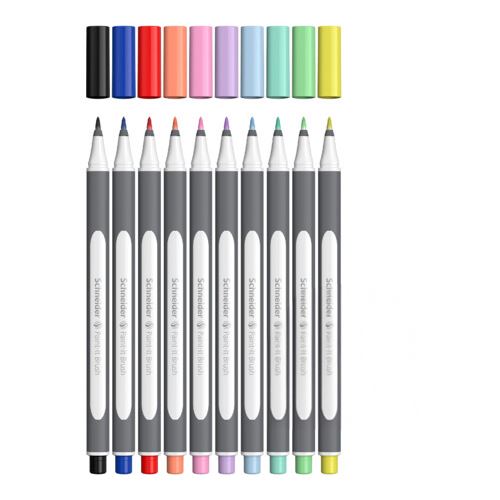 Schneider Paint-It 070 Filzstifte farbsortiert, 10 St.