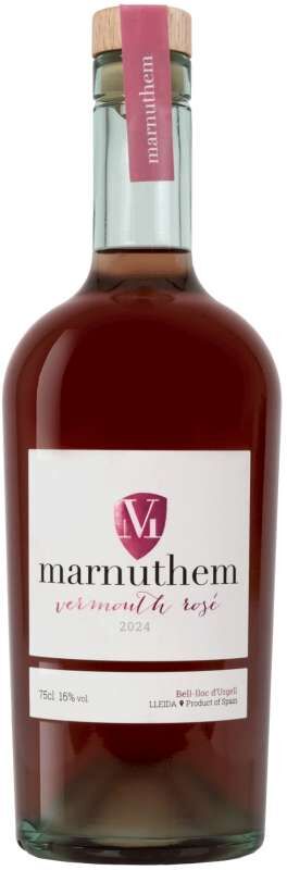 Vermouth Marnuthem Rosé 2024 - 75 cl. - Delicioso aperitivo español