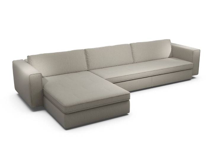 Ecksofa CLOUDY1, Sensoo, off-white, Textil
