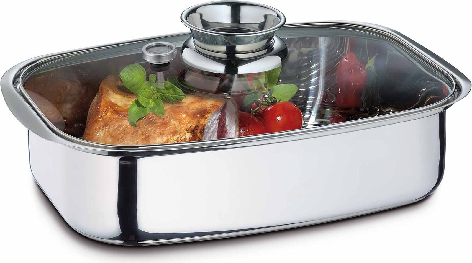 Küchenprofi Aroma braad- en stoomoven van roestvrij staal, 36 cm
