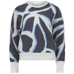 Rundhals-Pullover Betty & Co weiss, 42