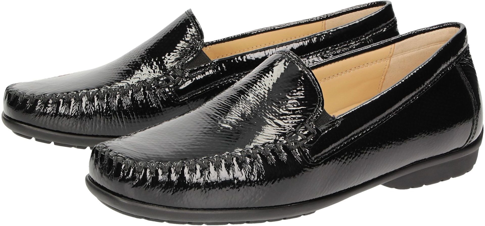 Slipper SIOUX "Cortizia-705-H", Damen, Gr. 39.5 (UK 6), schwarz, Schuhe Slipper