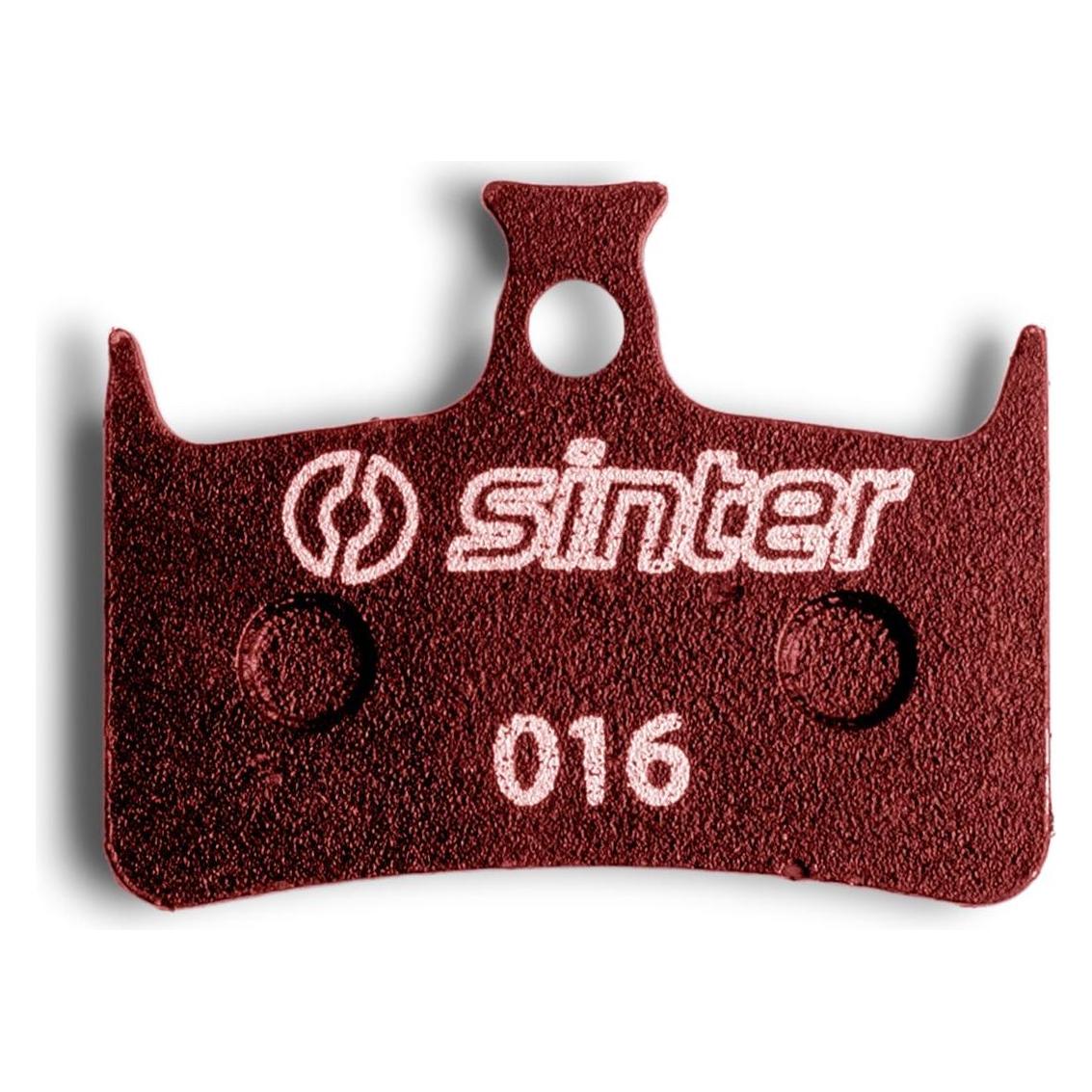 Sinter organisch, MTB Standard, rot, Set (Hope, Organisch (Resin)) (FRST1601)