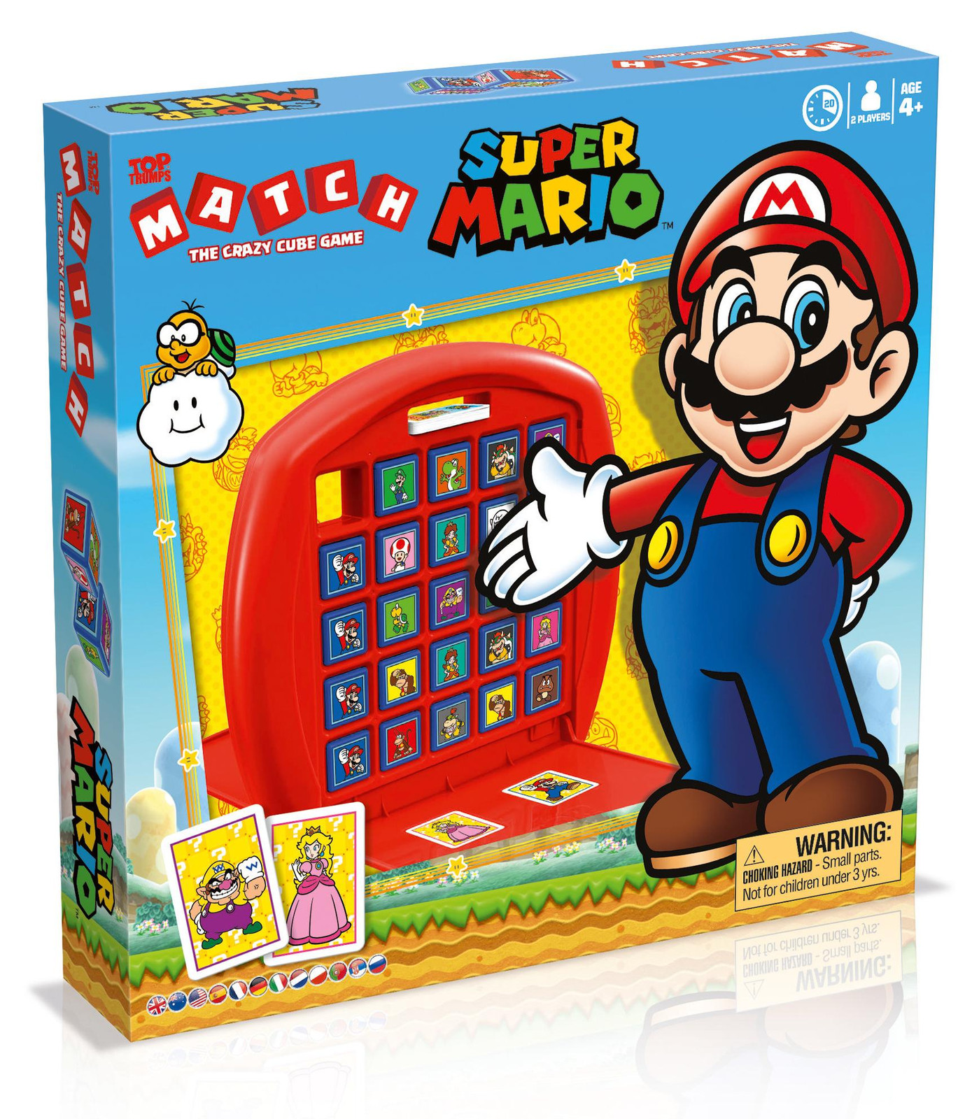 Winning Moves Top Trumps Match Super Mario Gezelschapsspel voor kinderen