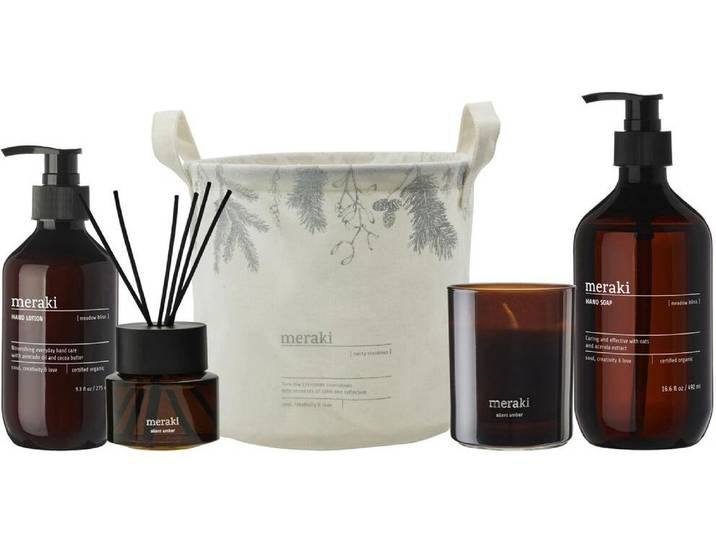 Pflege-Set meraki Geschenkset Meadow Bliss , weiß, Hautpflegemittel, Pflege-Set