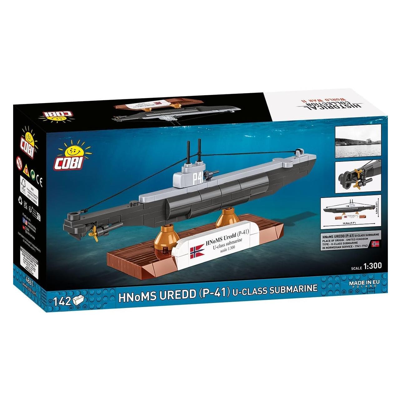 Cobi HNoMS Uredd (P-41) U-class Submarine (COBI-4861)