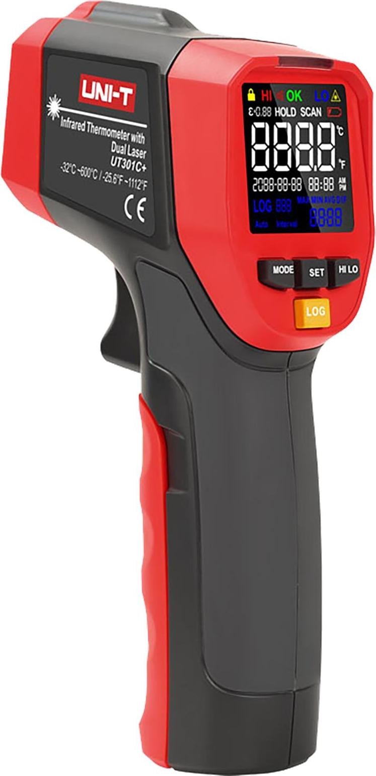 Uni-T UT301C+ Digitaal infrarood temperatuurmeetapparaat -35 tot 600°C