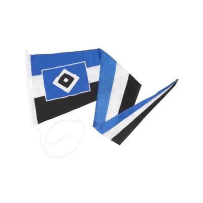 Fahne HAMBURGER SV "Hamburger SV Fahne HSV Langwimpel Raute 150x40cm", bunt (mehrfarbig), Fahnen
