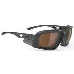 Rudy Project Agent Q RP Optics Schutzbrille - STK - black matte-gloss/grey matte