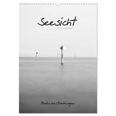 Seesicht - Bodenseestimmungen (Wandkalender 2026 DIN A3 hoch), CALVENDO Monatskalender
