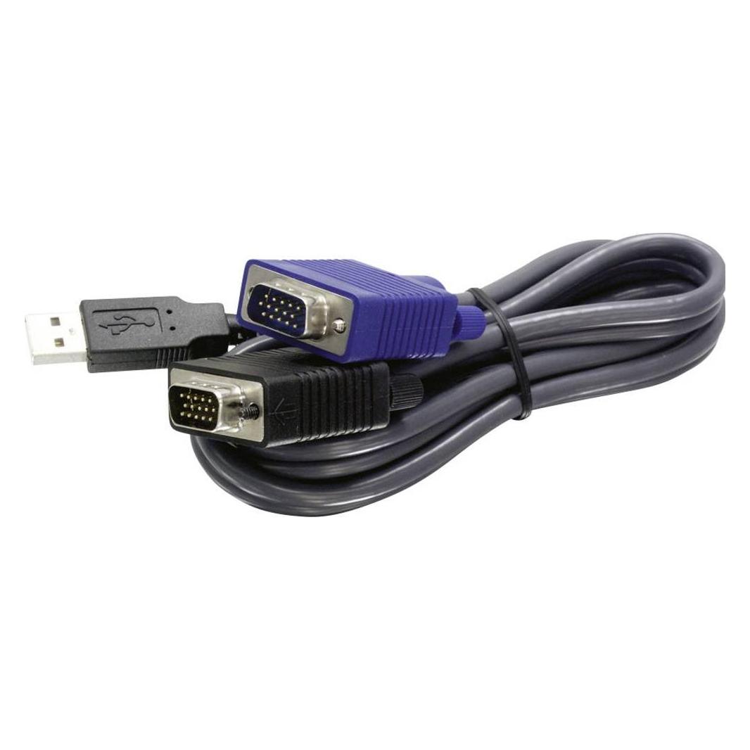 Trendnet KVM Kabel USB /VGA (TK-CU10)