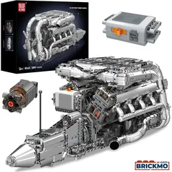 Mould King V8 Engine 10168