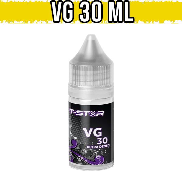 T-Svapo Glicerina Vegetale Ultra Densa 30ml T-Star Base Full Vg