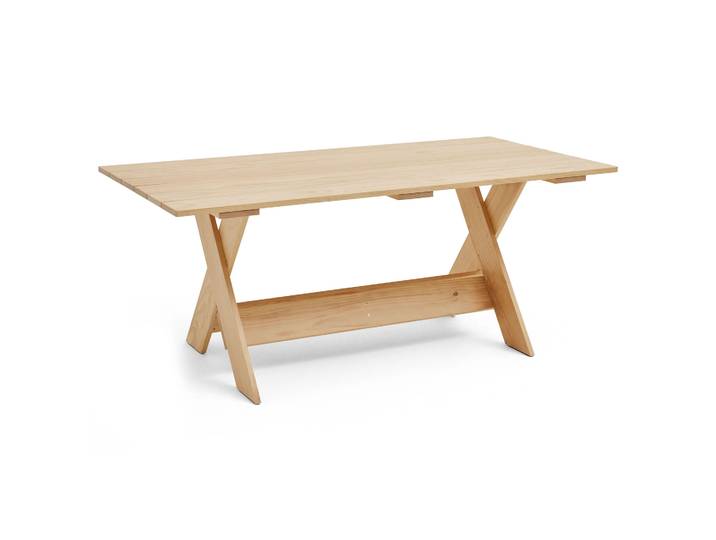HAY Crate Dining Table Tisch 180x89,5 cm Kiefernholz lackiert Klar