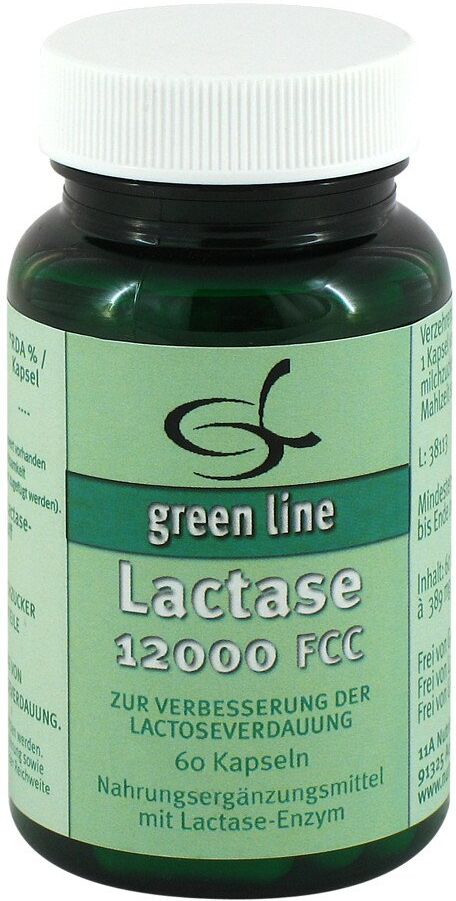 Lactase 12000 Fcc Kapseln 60stk