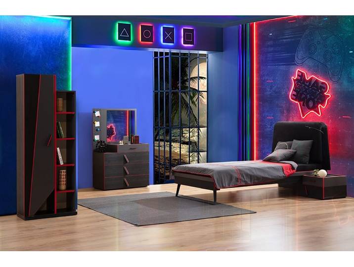 Kapa Möbel Jugendzimmer-Set Gamer